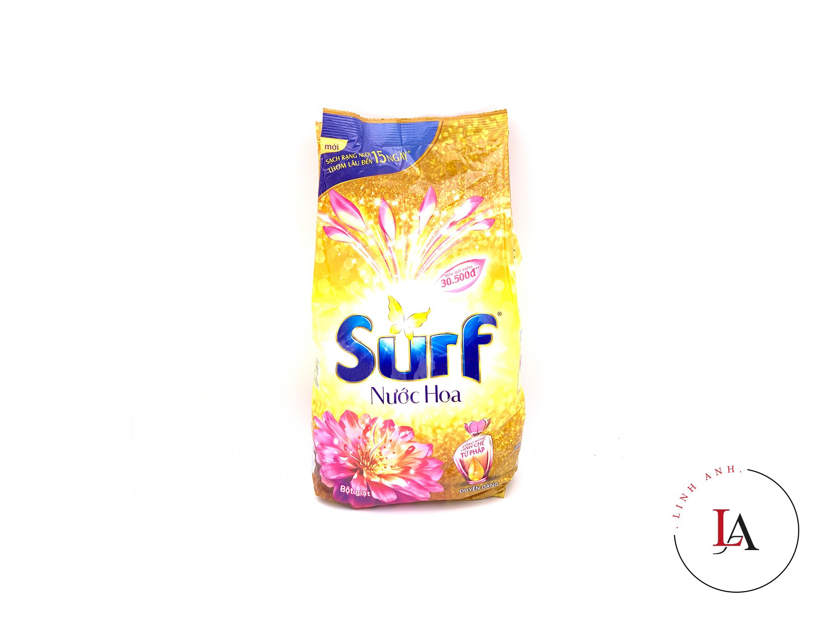 Bột giặt Surf 5,3kg hương nước hoa quyến rũ tím